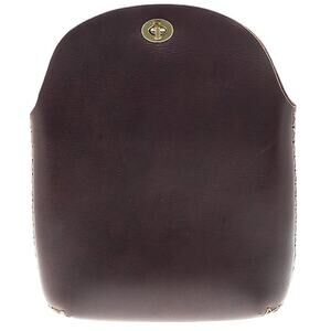 Under the tree Brown leather minimalist crossbody bag